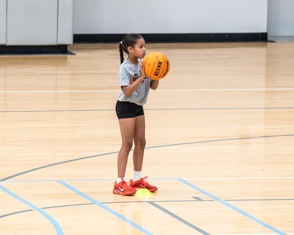 Girl with ball
